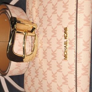 Matching MK Purse and Belt